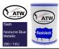 Preview: Saab, Nocturne Blue Metallic, 290 / 1XU: 500ml Lackdose, von ATW Autoteile West.